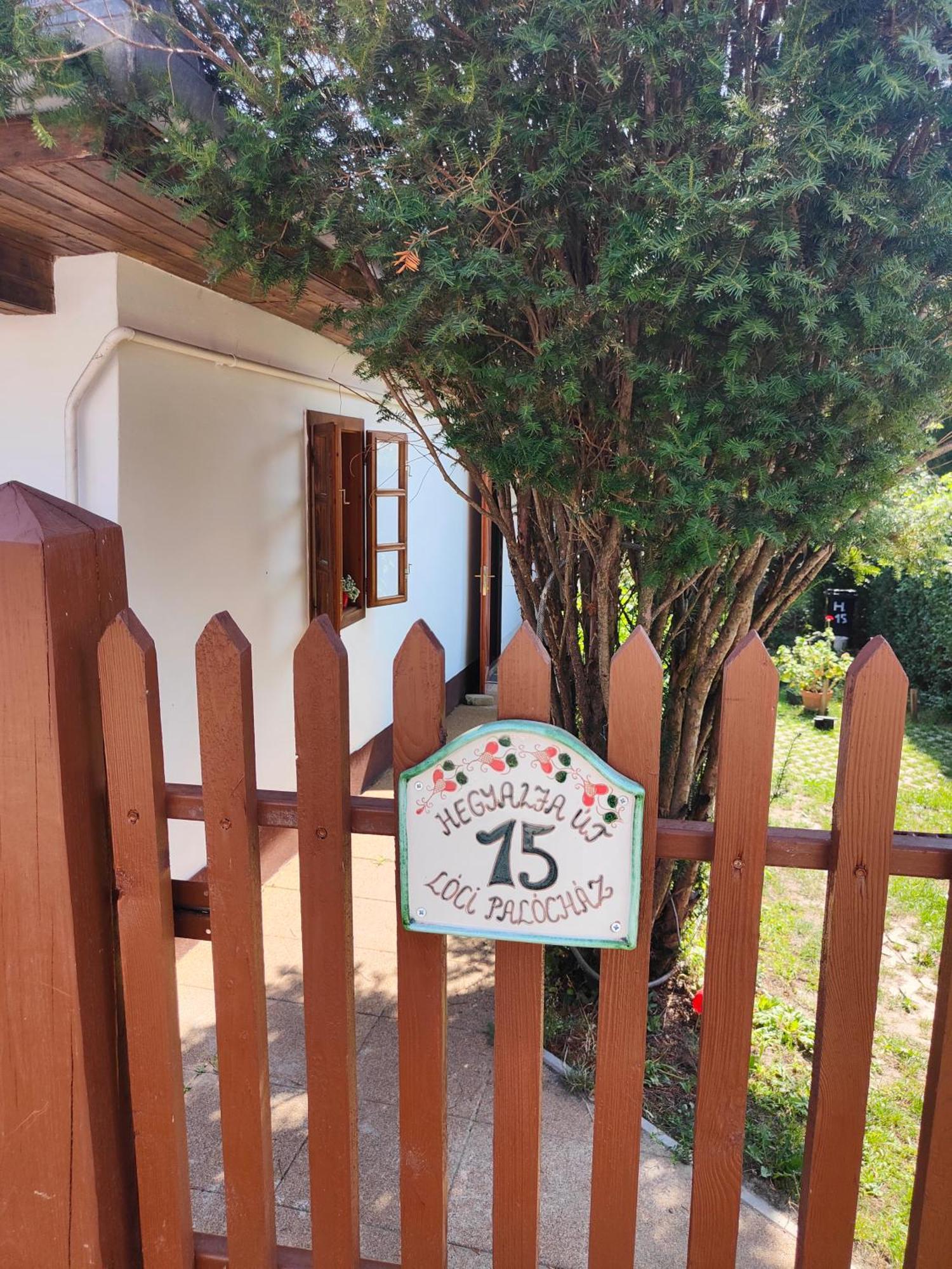 Lóci Palócház Vila Nagyloc Exterior foto
