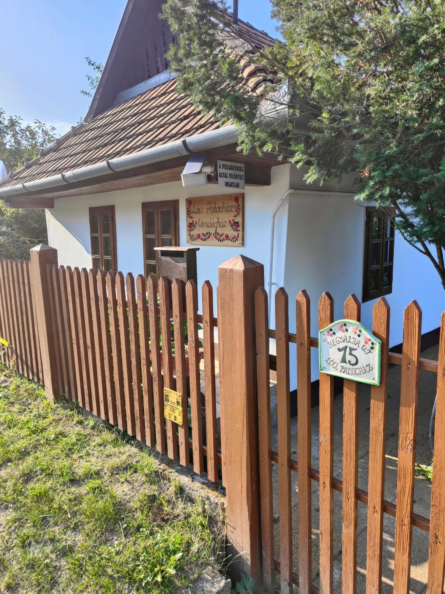 Lóci Palócház Vila Nagyloc Exterior foto